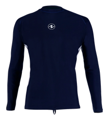 Aqua Lung Men's Loose Fit Long Sleeve Rash Guard Navy