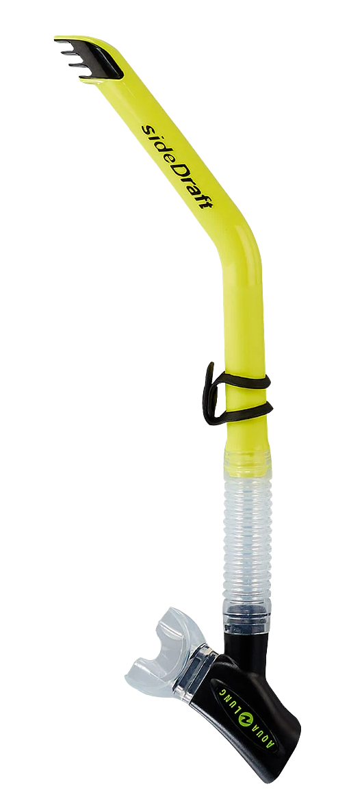 Aqua Lung SideDraft Flex Snorkel Yellow