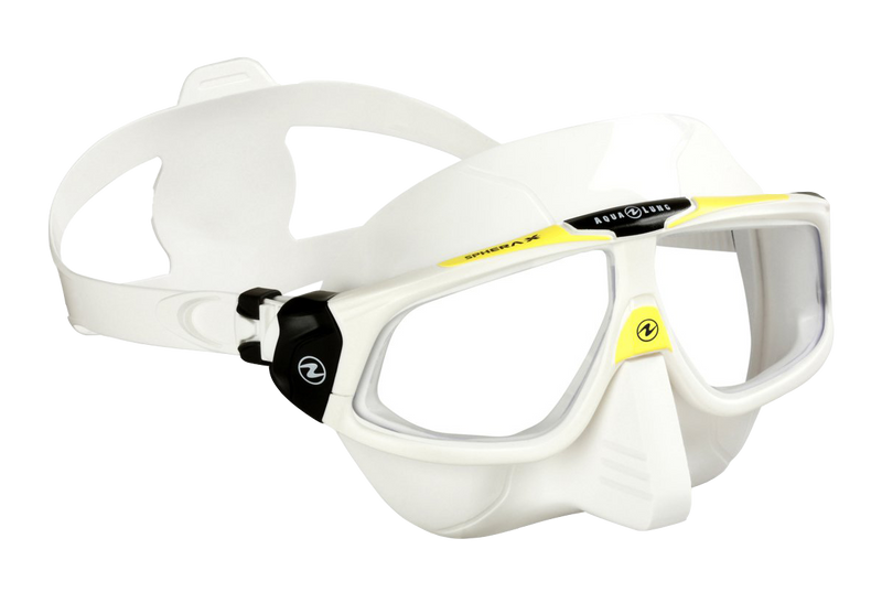 Aqua Lung Sphera X Mask White/Tropic Yellow