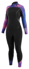 Aqua Lung Women's 7mm Aquaflex Wetsuit Black/Galaxy