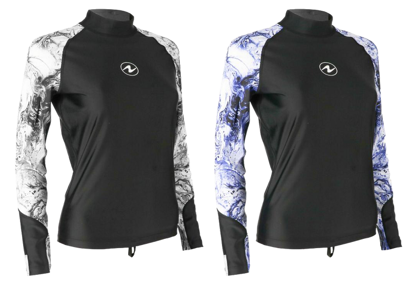 Aqua Lung Women's Long Sleeve Aqua Rash Guard