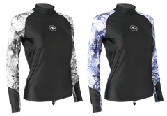 Aqua Lung Women's Long Sleeve Aqua Rash Guard