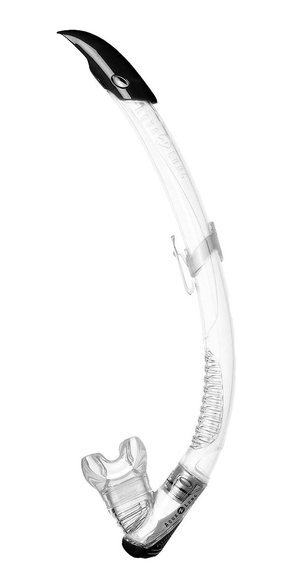Aqua Lung Zephyr Snorkel Clear/White Arctic