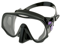 Atomic Aquatics Frameless Mask Black/Purple