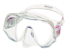 Atomic Aquatics Frameless Mask Clear/Pink