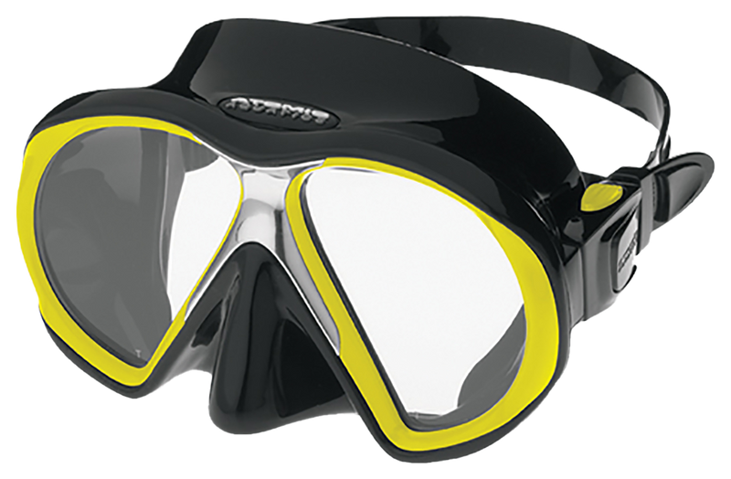 Atomic Aquatics Subframe Mask Black/Yellow