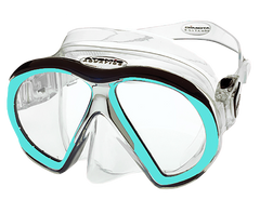 Atomic Aquatics Subframe Mask Clear/Aqua
