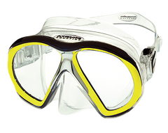 Atomic Aquatics Subframe Mask Clear/Yellow