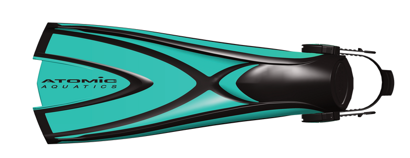 Atomic Aquatics X1 Open Heel Blade Fins Aqua