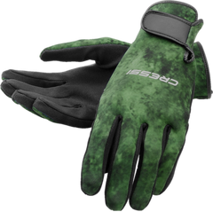 Cressi 2mm Hunter Gloves - Green