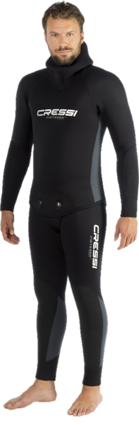 Cressi Lampuga Mens 2-Piece Spearfishing 7+5mm Wetsuit - Camo