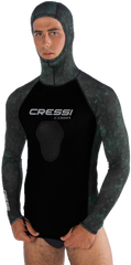 Cressi Cobia Rash Guard - Green Hunter