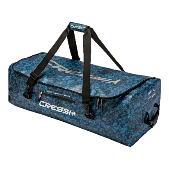 Cressi Gorilla Pro XL Bag - Blue Camoflauge