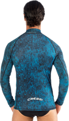 Cressi Hunter Rash Guard - Blue Camo