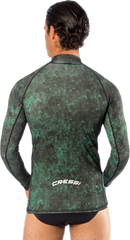 Cressi Hunter Rash Guard - Green Camo