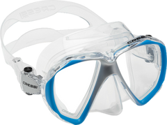 Cressi Liberty Duo Mask - Clear & Blue