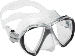 Cressi Liberty Duo Mask - Clear & Silver