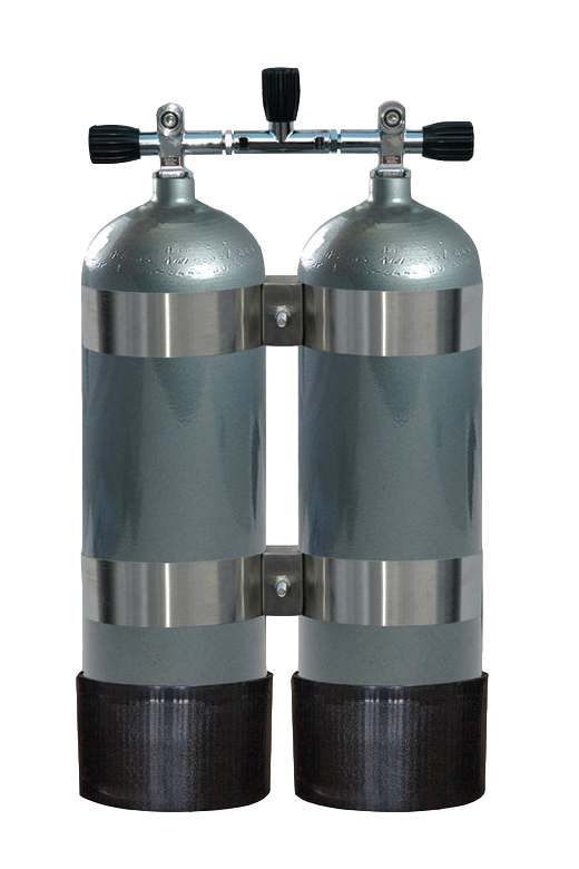 Faber Gun Metal Gray Twin Steel Cylinder Sets