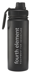 Fourth Element Gulper Insulated Water Bottle Black
