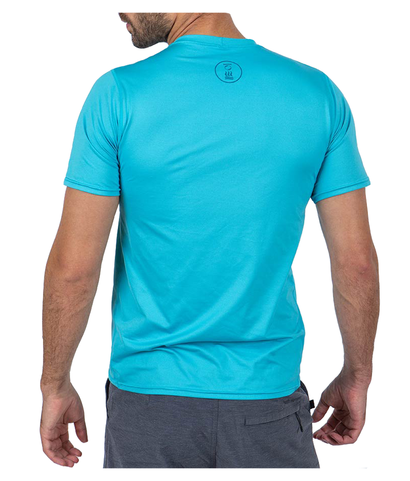 Fourth Element Men's Short Sleeve Hydro-T Azure Blue