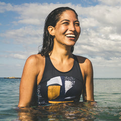 Fourth Element Ocean Positive Mako Bikini Top Midnight Pattern