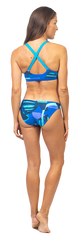 Fourth Element Ocean Positive Tiger Reversible Bikini Bottom Blue