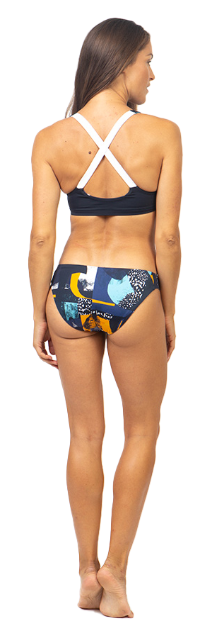 Fourth Element Ocean Positive Tiger Reversible Bikini Bottom Midnight