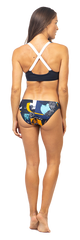 Fourth Element Ocean Positive Tiger Reversible Bikini Bottom Midnight