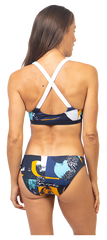 Fourth Element Ocean Positive Tiger Reversible Bikini Bottom Midnight