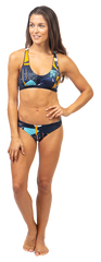 Fourth Element Ocean Positive Tiger Reversible Bikini Bottom Midnight