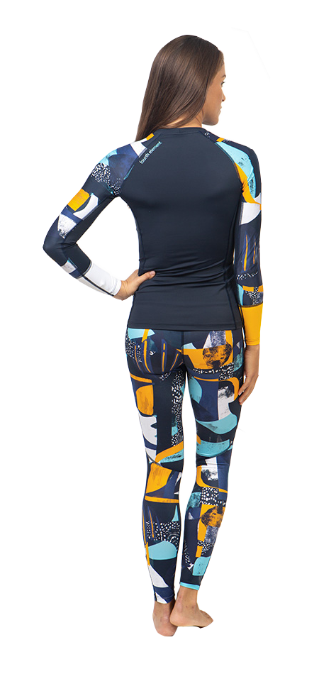 Fourth Element Women's Patterned Hydro Leggings Midnight Pattern