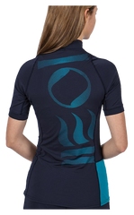 Fourth Element Women's Short Sleeve Hydroskin Midnight Navy