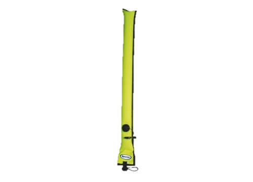 Halcyon Diver's Alert Marker 3.3ft - Oral Inflate  - Yellow