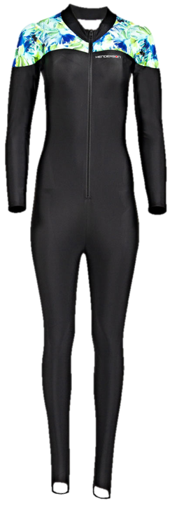 Henderson Hot Skins Lycra Jumpsuit - Tropic Black