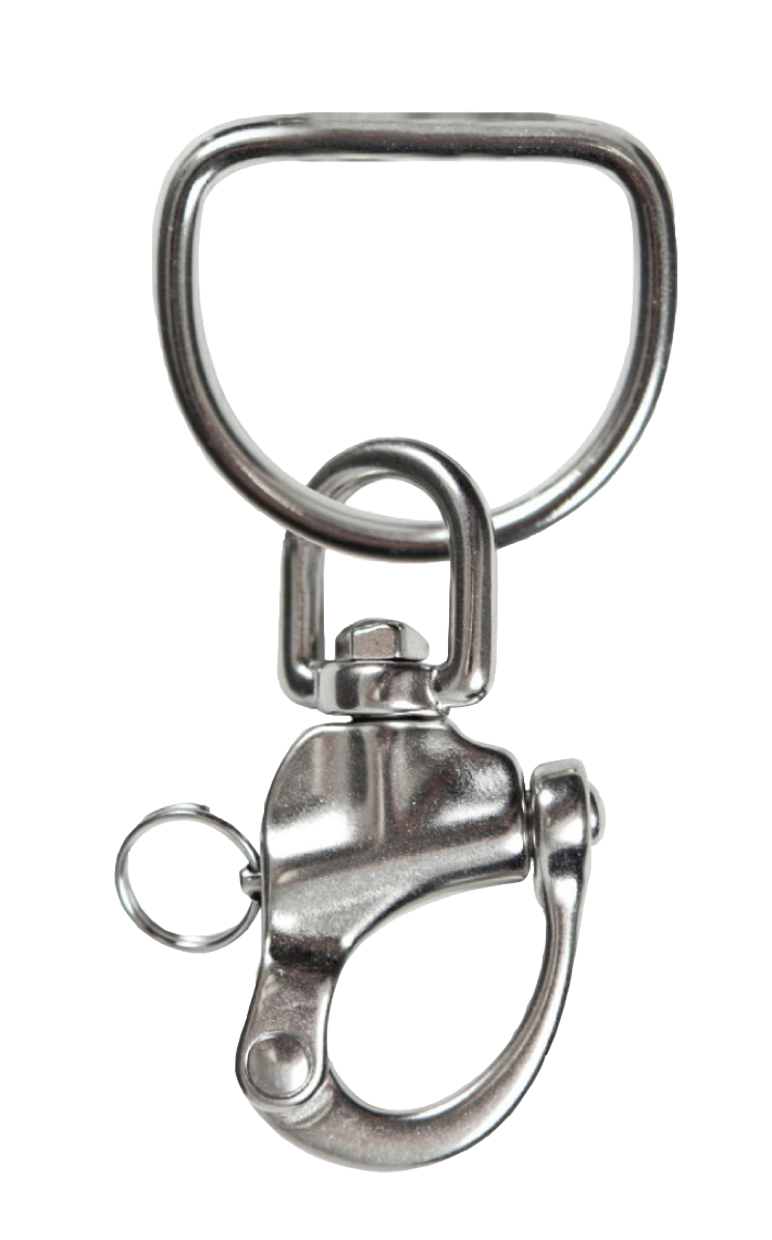 Highland 3.5" SS Snap Shackle D-ring