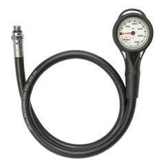 Highland Thin-Line Pressure Gauge Complete Rubber Hose