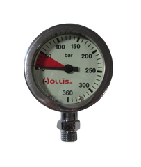 Hollis Metal Pressure Gauge Without Boot Metric