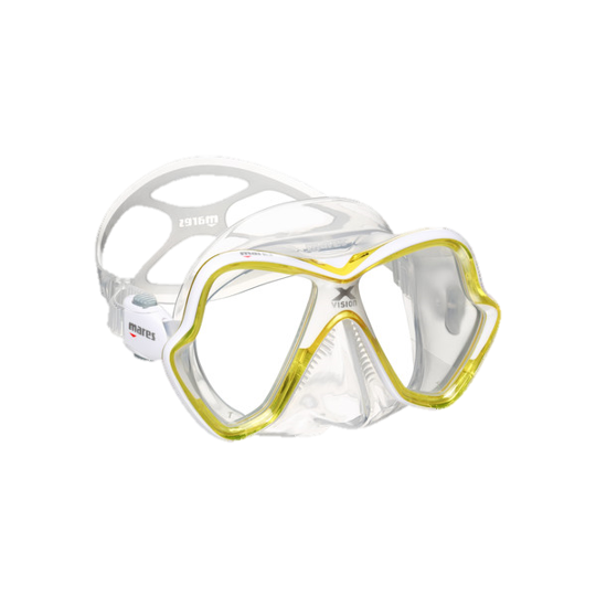 Mares X-Vision Dive Mask - Yellow & Clear