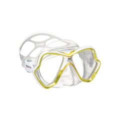 Mares X-Vision Dive Mask - Yellow & Clear