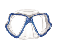 Mares X-Vision Mid Dive Mask - Clear & Blue