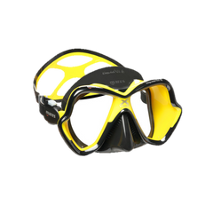 Mares X-Vision Ultra LiquidSkin Dive Mask - Black & Yellow