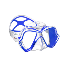 Mares X-Vision Ultra LiquidSkin Dive Mask - Blue & Clear