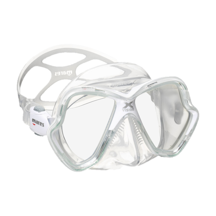 Mares X-Vision Mask Clear/White