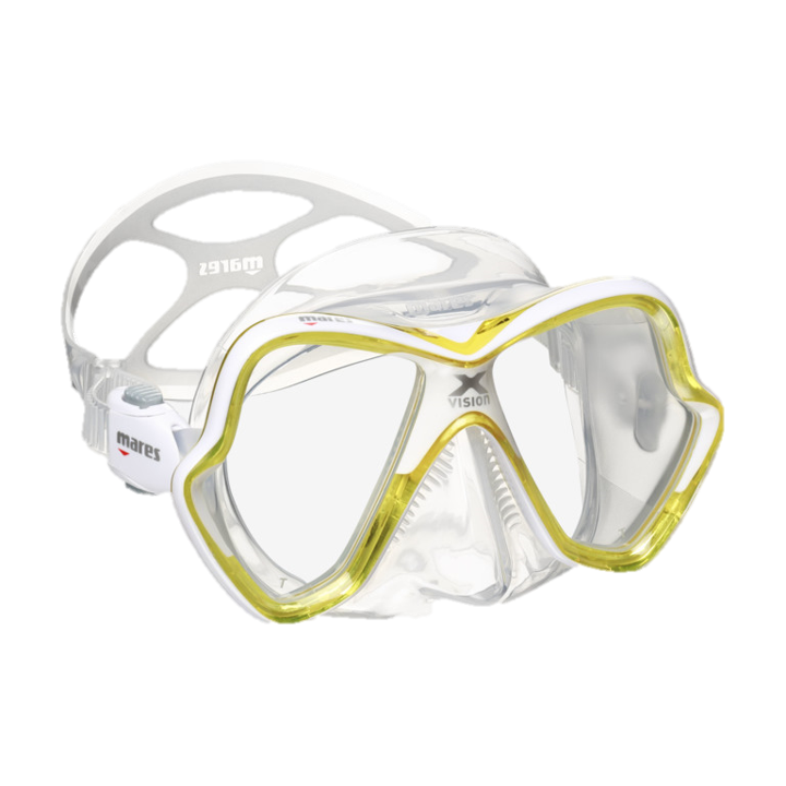 Mares X-Vision Mask Clear/Yellow