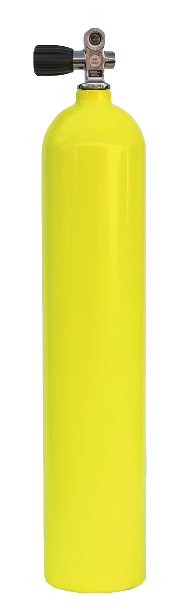 Metal Impact Aluminum 40 Cylinder Yellow