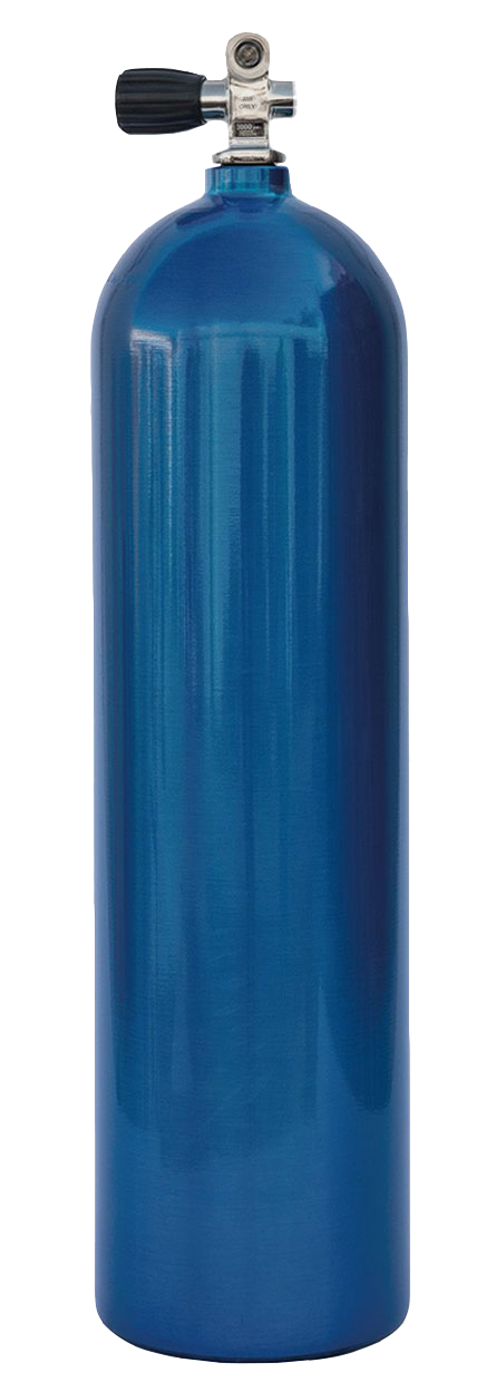 Metal Impact Aluminum 80 Cylinder Blue