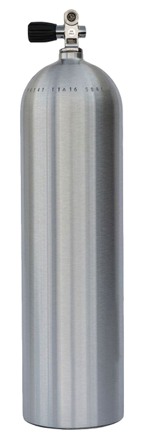 Metal Impact Aluminum 80 Neutral Cylinder Beach Cities Scuba