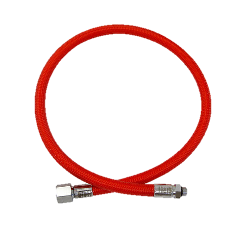 XS Scuba Miflex LP Braided Hoses - Red