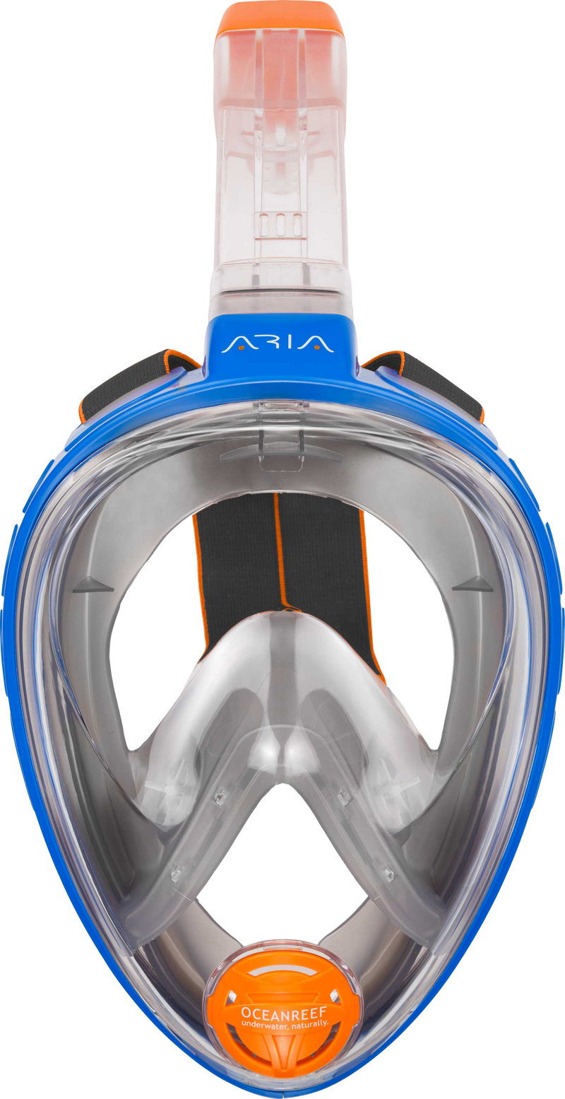 Ocean Reef Aria Classic Full Face Snorkel Mask Blue
