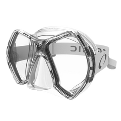 Oceanic Cyanea Mask - Clear & Titanium
